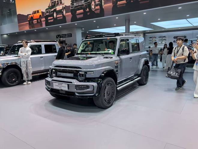 赛博版 10万级纯电“方盒子”狠角色登场麻将胡了2模拟器试玩iCAR V23S(图2) 赛博版 10万级纯电“方盒子”狠角色登场麻将胡了2模拟器试玩iCAR V23S(图2)