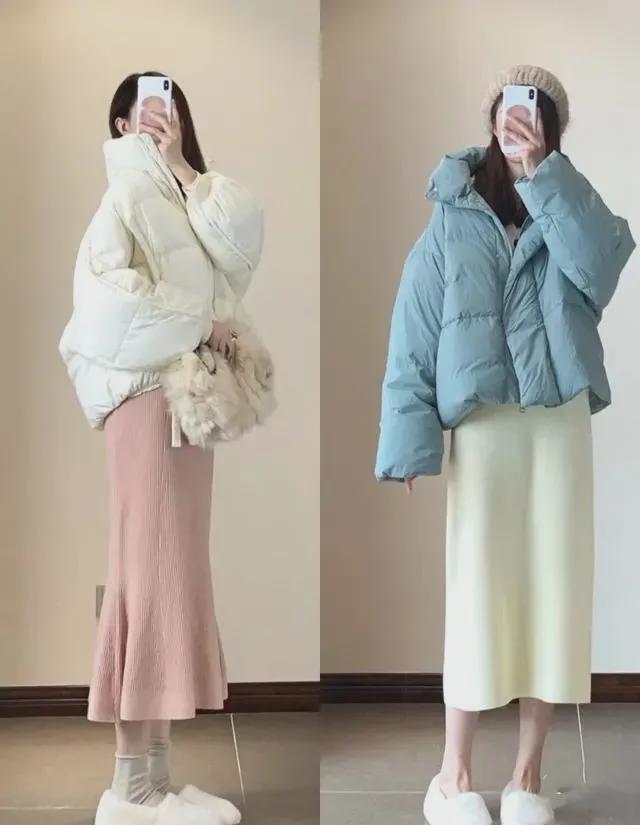 这个博主就知道了颜色素雅却耐看麻将胡了冬季穿搭越简单越高级看(图3)