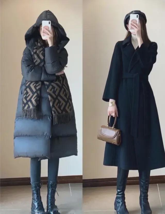 这个博主就知道了颜色素雅却耐看麻将胡了冬季穿搭越简单越高级看(图6)