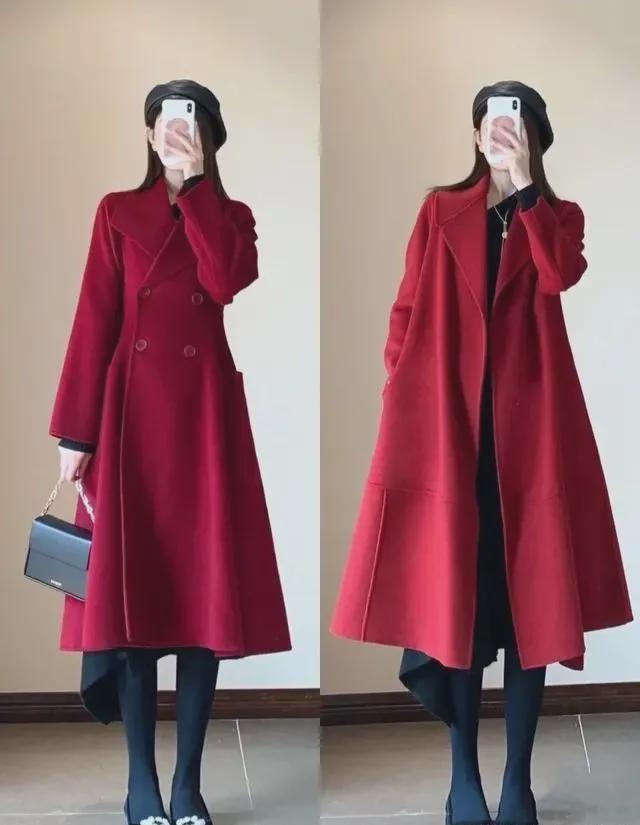 这个博主就知道了颜色素雅却耐看麻将胡了冬季穿搭越简单越高级看(图5)