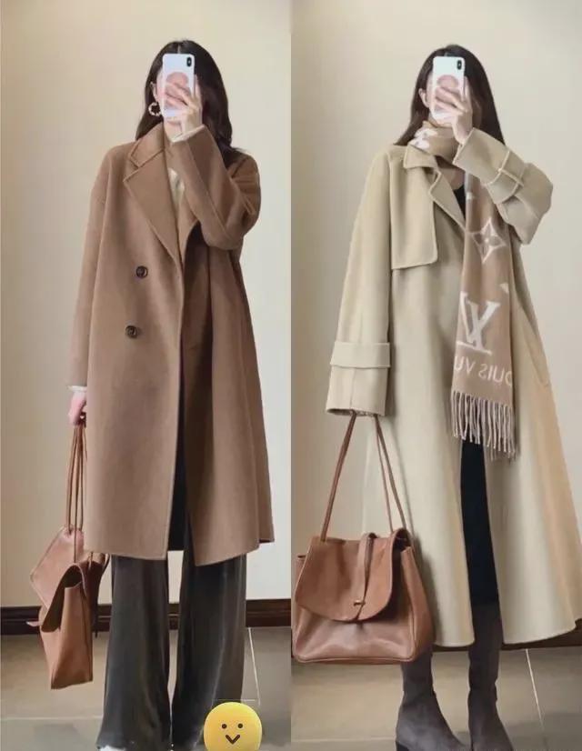 这个博主就知道了颜色素雅却耐看麻将胡了冬季穿搭越简单越高级看(图4)